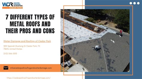 7 Different Types Of Metal Roofs And Their Pros And Cons