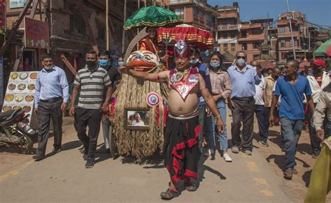 Gai Jatra The Festival Of Cow Is Being Celebrated In Nepal South