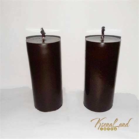 Black Spell Candles Charm Chime 4 Candles Candle Magic Candle Magick