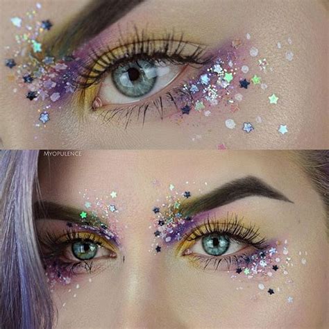 10 Glam And Glittery Makeup Looks Crazyforus