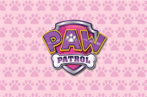 Girl Paw Patrol Backdrop Girl Paw Patrol By Paperstudioeu On Etsy