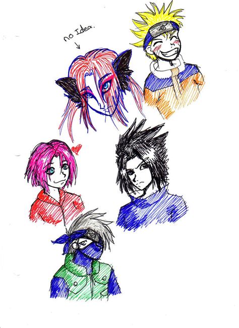 Random Naruto Doodles By Kiyomi Chan On Deviantart