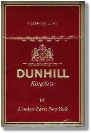 Does anyone know if they sell these types of cigs in malaysia? Ever Popular Hard Pack of Dunhill King Size - One of the ...