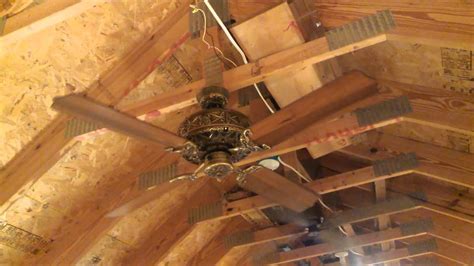 Some people love ceiling fans — others don't care for them. Old Jacksonville Ceiling Fan ornate version (Nichols Kusan ...