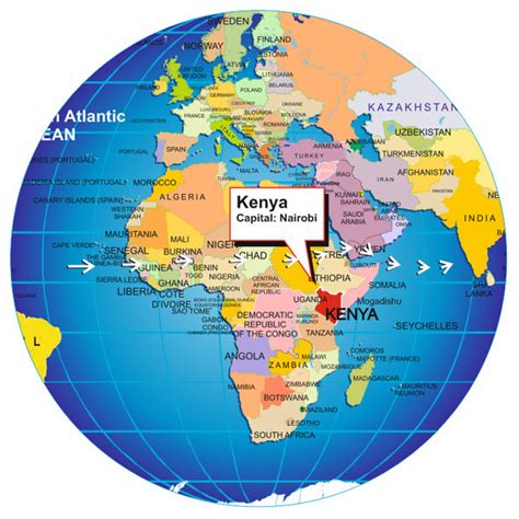 30 Map Of The World Kenya Online Map Around The World