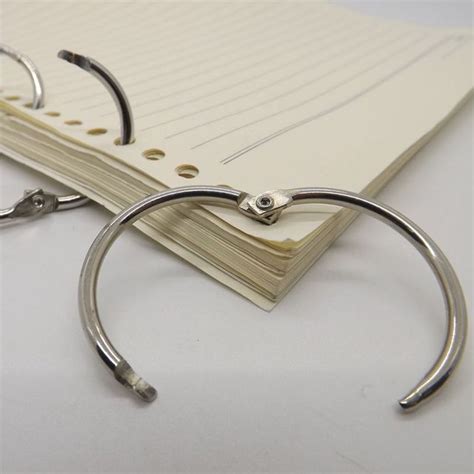 Multipurpose Ring Strong Loose Leaf Binder Rings Metal Binder Hanging