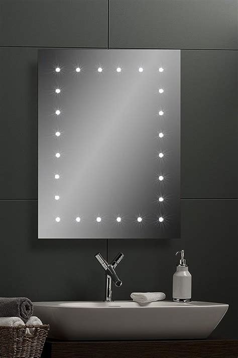 24 X Led Illuminated Battery Powered Bathroom Mirror Cosmetic Mirror 39 50 Cm