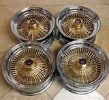 Photos of Triple Gold Wire Wheels