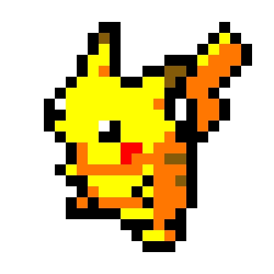 Pikachu Pixel Art Minecraft Pixel Art Building Ideas
