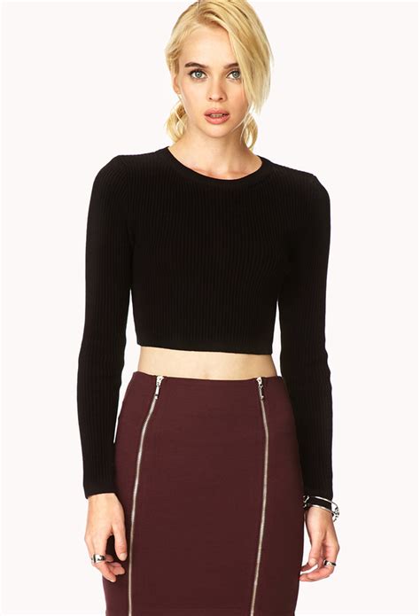 Forever 21 Classic Cropped Sweater Where To Buy And How To Wear