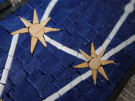 Mosaic Border Star Border Borders Mozaico