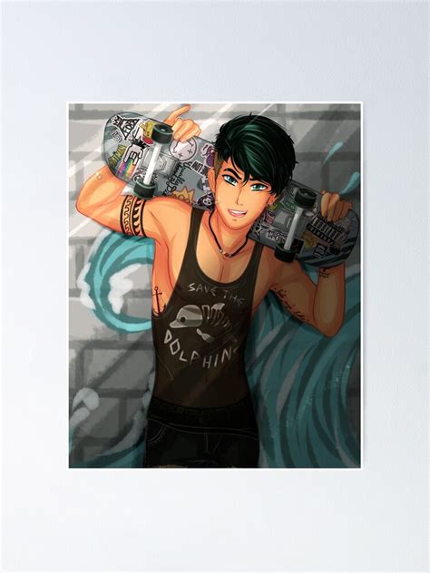 Punk Percy Jackson Poster For Sale By Allarica Redbubble