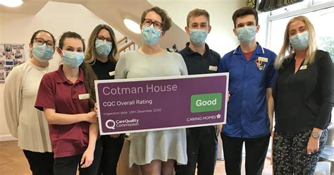 Good Cqc Rating For Cotman House Caring Homes