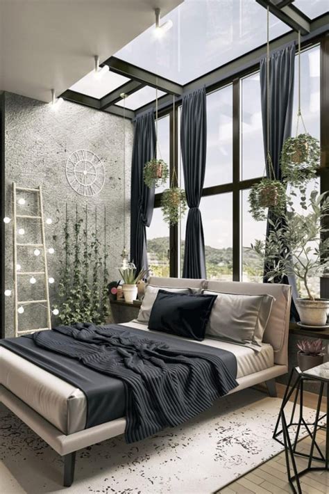 Awesome Industrial Style Bedroom Design Ideas44 Homishome