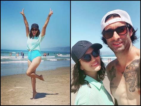 Sunny Leone Maintains Social Distancing At The Beach With Her ‘hottie
