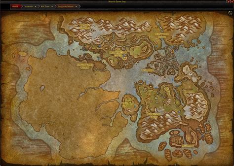 Battle For Azeroth Maps Blizzplanet Warcraft