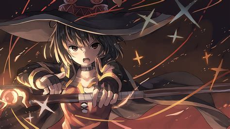 Download 1920x1080 Wallpaper Konosuba Megumin Kono Subarashii Sekai