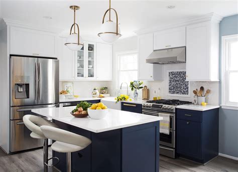 11 Navy Blue And White Kitchen Ideas References Decor