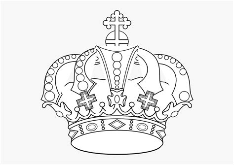 King Crown Coloring Page