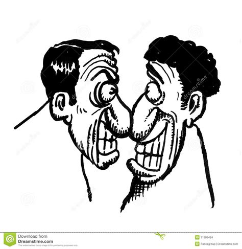 Maybe you would like to learn more about one of these? Cartoon Drawing Of 2 Men Stock Images - Image: 11586424
