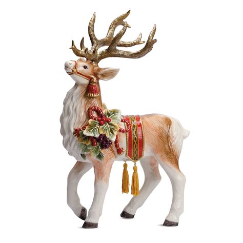 Regal Holiday Deer Figurine Wayfair
