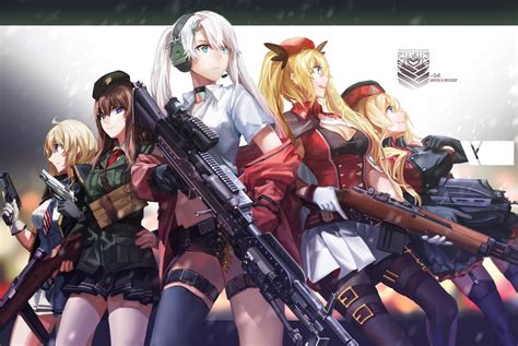 Desktop Wallpaper Girls Frontline Anime Girls With Gun Hd Image Gambaran