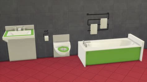 Sims 4 Ccs The Best Bathroom By Veranka