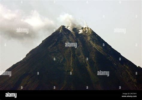 File Ash Continues To Emit From Mayon Volcano In Albay Province