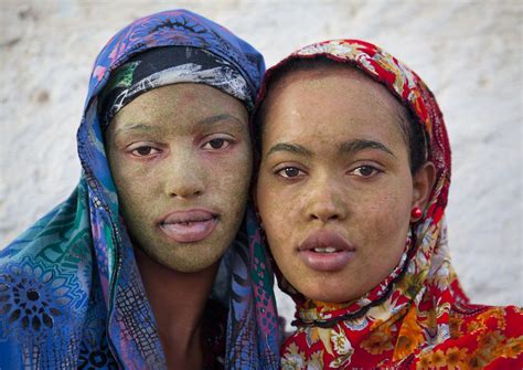 Women In Berbera With Qasil On The Face Somaliland Flickr