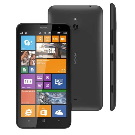 Celular Desbloqueado Nokia Lumia 1320 Preto Com Windows Phone 8 Tela 6