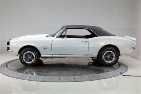 1967 Chevrolet Camaro Ss 396 V8 4 Speed Manual Coupe Pearl White For