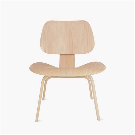 Eames Molded Plywood Lounge Chair With Wood Base By Charles And Ray Eames