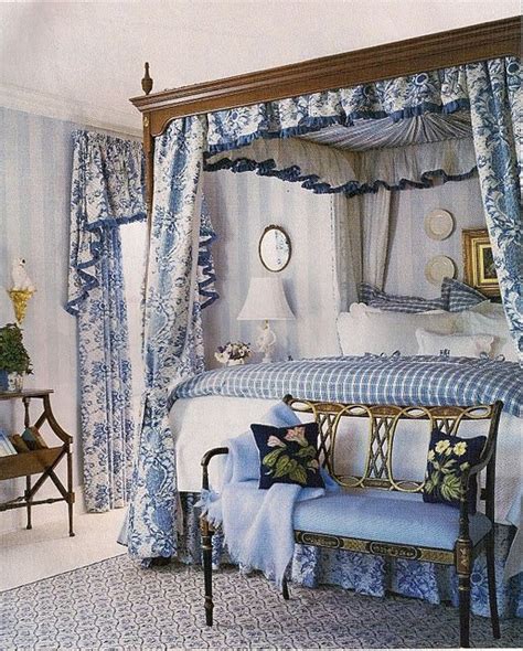 Canopy Bed Blue Rooms Beautiful Bedrooms Bedroom Design