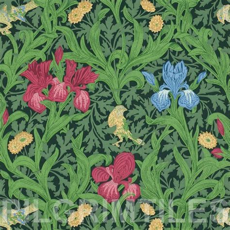 William Morris Arts And Crafts Tiles Ref 17 Pilgrim Tiles