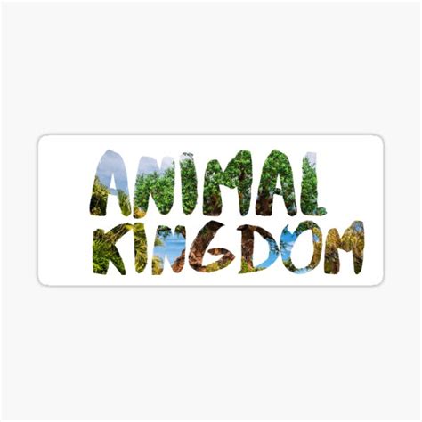 Disney Animal Kingdom Stickers Redbubble