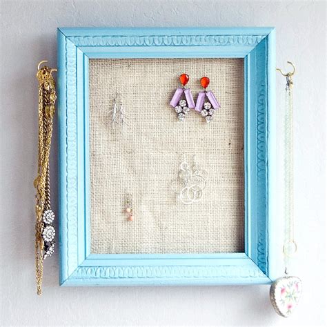 Jewelry Frame Organizer Organization Tips And Diys Popsugar Smart