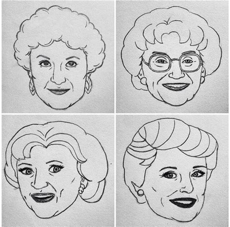 There are 3661 golden girls print for sale on etsy, and they cost $11.43 on average. Golden girls tat idea | Golden girls, Coloring books, Canvas painting projects