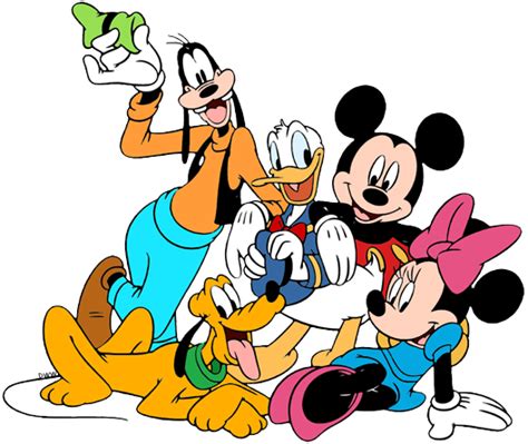 Mickey Mouse And Friends Clip Art Disney Clip Art Galore