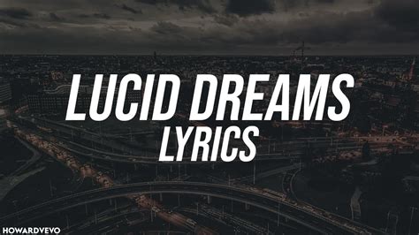 Juice Wrld Lucid Dreams Lyrics Lyric Video Youtube