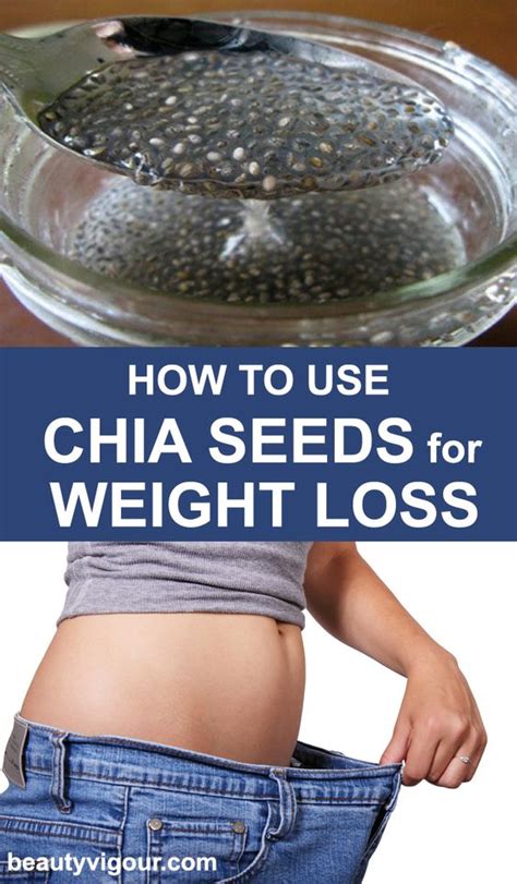 How To Use Chia Seeds For Weight Loss Weight Loss Programs