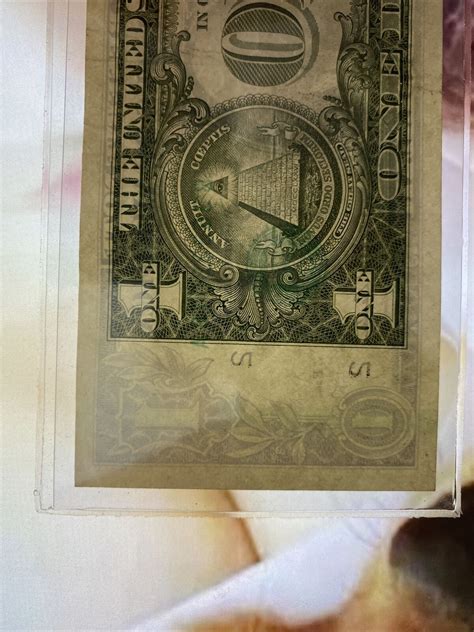 1993 One Dollar Bill Very Off Centrted Error Misaligned 1 Inch More