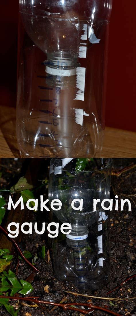Weather Science How To Make A Rain Gauge Weather Science Science