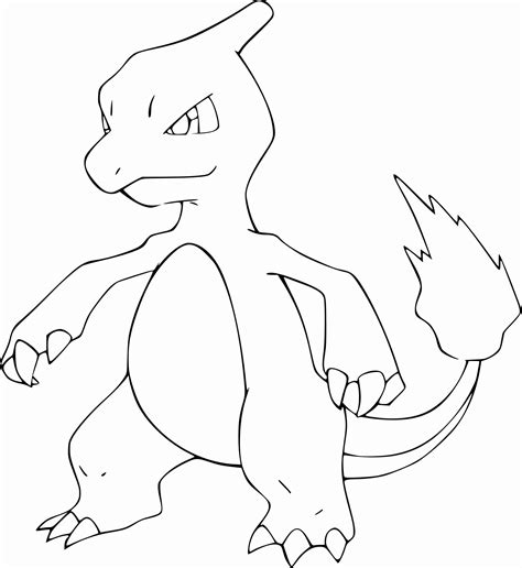 Charmeleon Coloring Coloring Pages