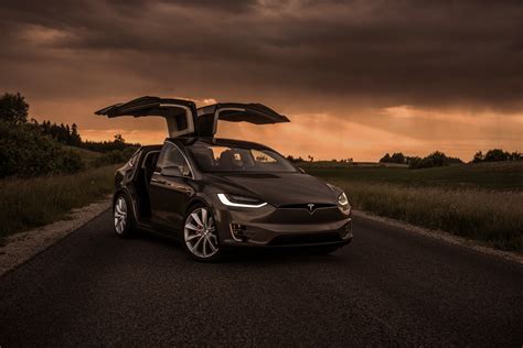 Tesla Model X Background