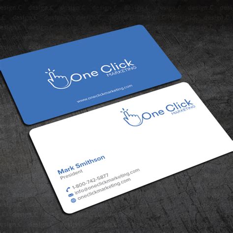 Credit card companies, like most other things in life, come in all shapes and sizes. Business Card for Online Marketing Company | Business card contest