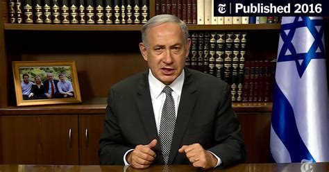 Benjamin Netanyahu Draws Fire After Saying Palestinians Support ‘ethnic