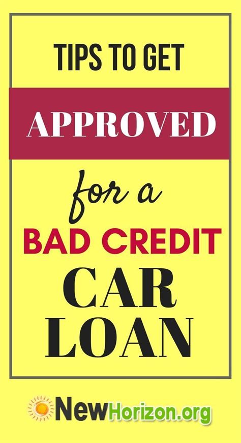 If You Want To Apply For A Bad Credit Car Loan Taking Advanced