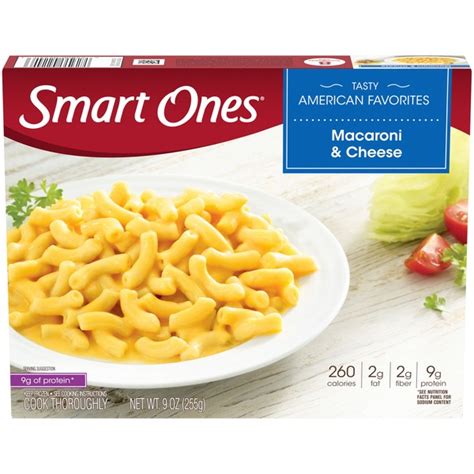 Smart Ones Tasty American Favorites Macaroni And Cheese 9 Oz Instacart
