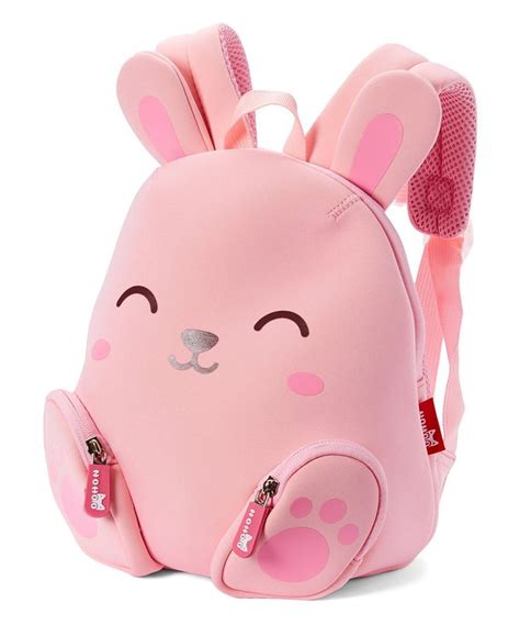 Nohoo Pink Rabbit Backpack Backpacks Pink Rabbit Animal Backpacks