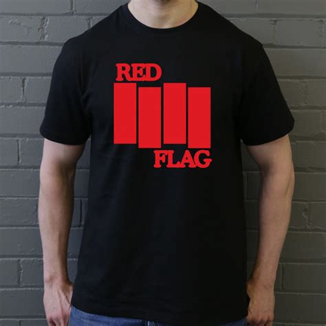 Red Flag T Shirt TShirtsUnited